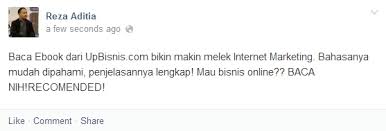 testi reza bisnis online